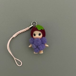 kewpie grape phone charm anik anik qp