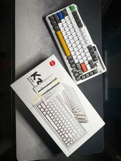 Kzzi K75 Pro Tri-Mode Mechanical Keyboard (RGB / Hot-Swappable / 82 Keys / Moment Linear Switches)