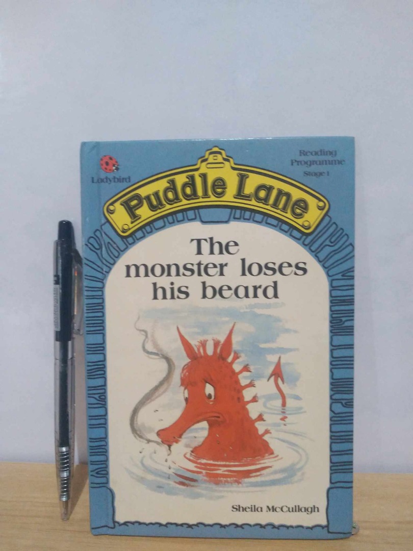 LADYBIRD'S PUDDY LANE'S THE MONSTER LOSES HIS BEARD (MINI HARDBOUND ...