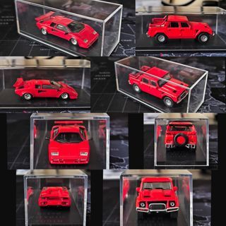 Lamborghini Countach LP5000S + LM002, Kyosho 1/64