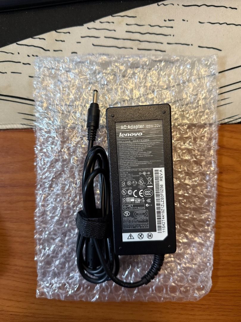 Lenovo Laptop Charger 20V 3.25A 65W 4.0X1.7mm for Lenovo Ideapad 100/110/110S Series: 100-14IBD, 110-14IBR, 110-14ISK, 110-14AST, 110-15IBR, 110-15ISK, 110-15ACL, 110-15AST, 110-17IKB, 110-17ISK, 110-17ACL (Category: Chargers) located in Manila. Submitted by spartan092389 (Listing ID 1365575373, Image 3). Description: Lenovo Laptop Charger 20V 3.25A 65W Pin Size – 4.0X1.7mm Compatible Laptop Models: Lenovo Ideapad 100/110/110S Series: 100-14IBD, 