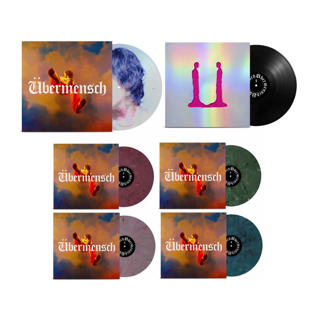 「UBERMENSCH」限定盤Rainbow Vinyl G-DRAGON LP G-DRAGON｜ÜBERMENSCH Hand-numbered to 8888 copies each