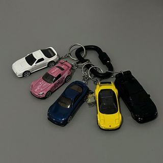 mazda rx-7 FC, FD, S2000, nsx, subaru impreza keychains y2k anik anik trinkets