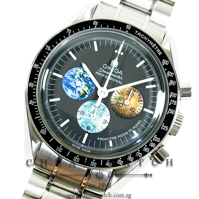 Pre-Owned Omega Speedmaster Moonwatch 'From Moon to Mars' 42mm 3577.50. ...