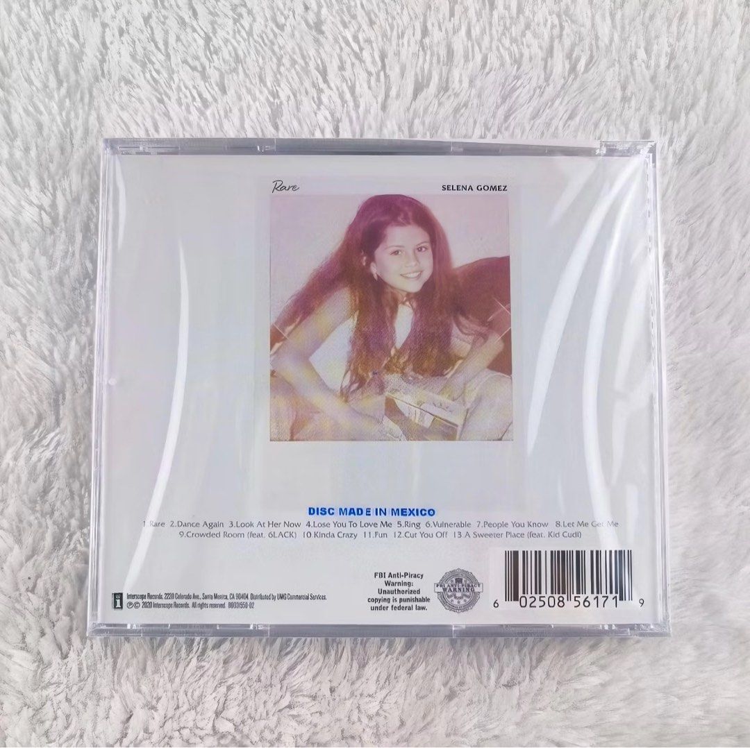 Rare - Selena Gomez CD (Category: CDs & DVDs) located in Dasmarinas. Submitted by ohsnaprecords (Listing ID 1365504863, Image 2). Description: Mode of Payment: Gcash Mode of Delivery: JNT/GGX Shoulder po ng buyer ang shipping fee. Interested? Dm me #luvearth.