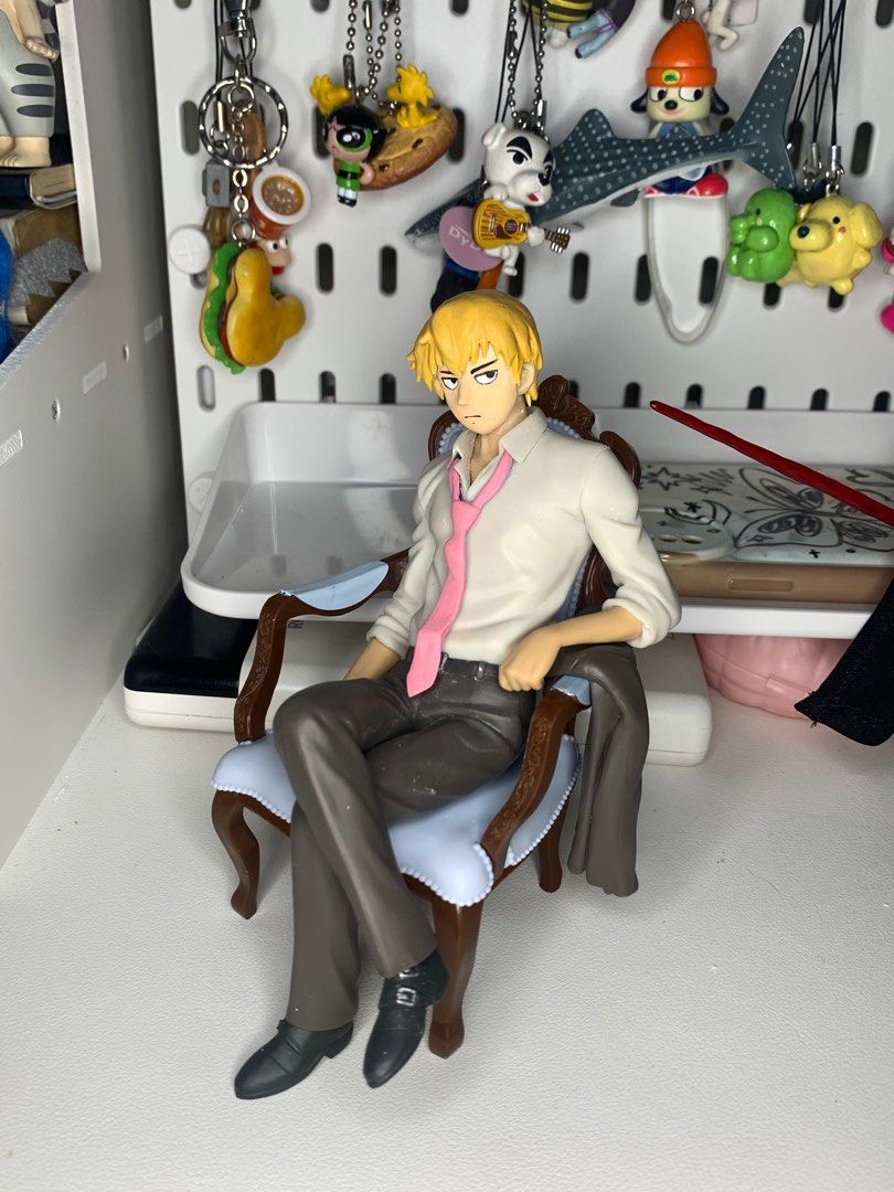 reigen arataka - mob psycho 100 figure - custom (Category: Figurines & Statues) located in Quezon City. Submitted by junobuys (Listing ID 1365508015, Image 1). Description: custom made made to order .