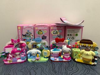 Sanrio Keepplay: Have Fun Home (Hello Kitty, Cinamoroll, Pompompurin and My Melody)