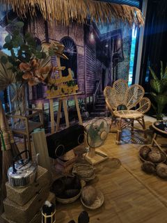 Backdrop raya photobooth village setup raya backdrop photobooth raya ...