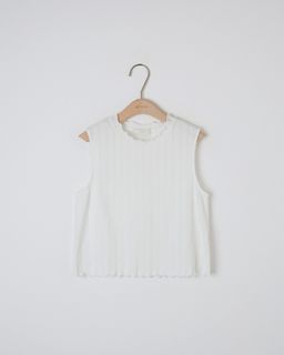 包順豐 全新 Intique 上衣 背心 白色 Babylock Tank Top White64243048665986110