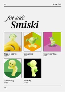 Smiski Approving Struggling