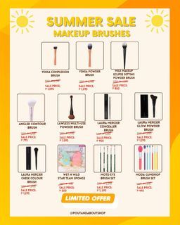SUMMER SALE! Makeup Brushes! Pls read description