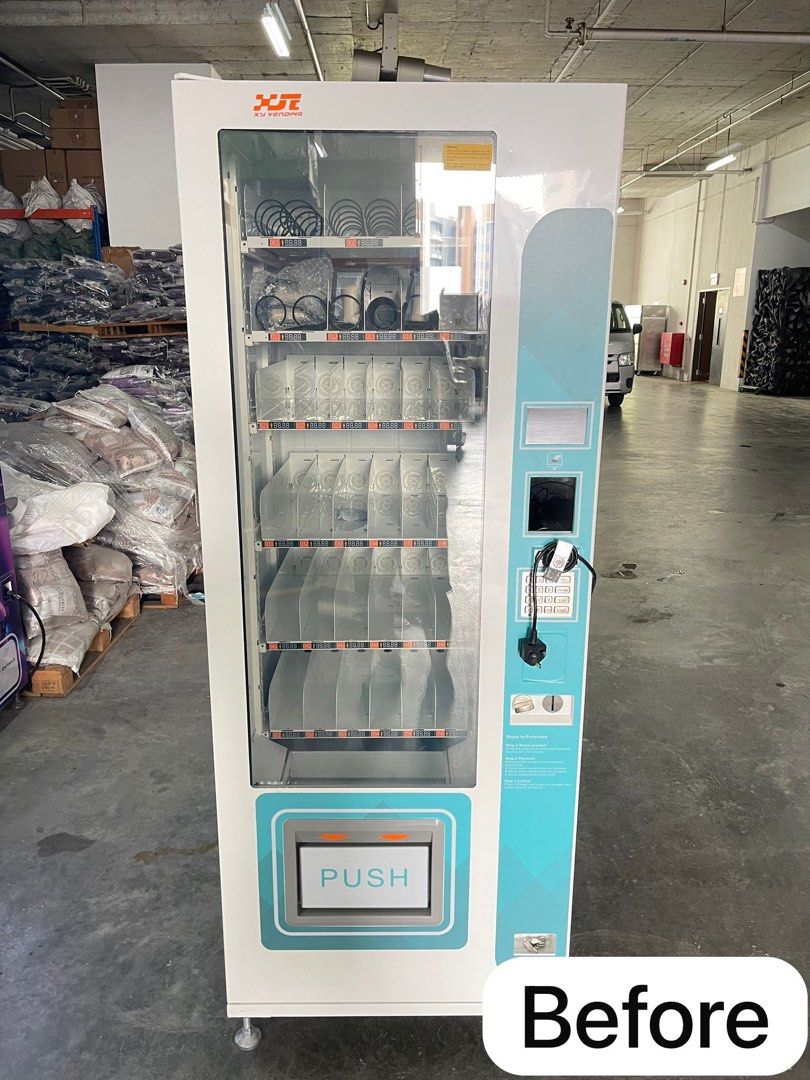 Vending machine printing and install (Category: Printing, Design & Marketing) located in Singapore. Submitted by vinylst0ry (Listing ID 1365514461, Image 1). Description: Ang mo kio auto point 10 ang mo kio industrial park 2A #05-03 Singapore 568047 Mon - Fri 930am - 630pm Sat 930am to 6pm Sun / ph closed.
