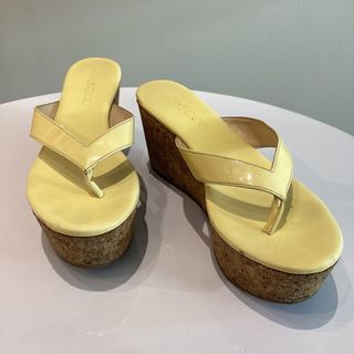 257003217 JIMMY CHOO SANDALS PLATFORM SIZE 38