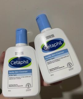 2 pcs Cetaphil Gentle Skin Cleanser