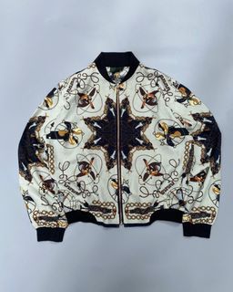 80s Jean Paul Gaultier AOP Junior Gaultier Bomber Jacket