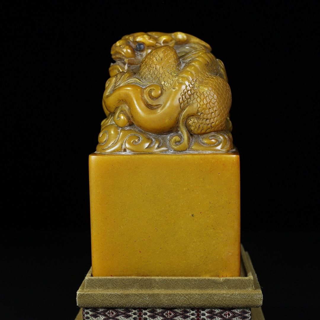 珍藏寿山石田黄雕刻瑞兽钮印章, 興趣及遊戲, 收藏品及紀念品 珍藏寿山石田黄雕刻瑞兽钮印章, 興趣及遊戲, 收藏品及紀念品