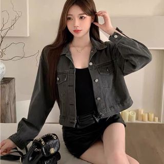 灰黑色牛仔外套64242862049025110