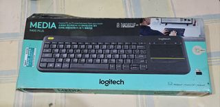 幾乎全新 Logitech K400 Plus TV Multimedia Wireless keyboard K400+ 無線鍵盤 almost brand new