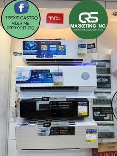 ❄️ TCL FREE INSTALLATION 1st 10ft TCL SPLIT TYPE FULL DC INVERTER AIRCON 2025 MODEL WITH WIFI BRANDNEW AND SEALED ❄️