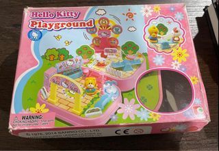 Authentic Hello Kitty Mini Playground Set