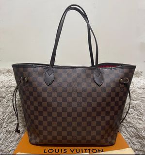 Authentic Louis Vuitton Neverfull MM Damier Ebene