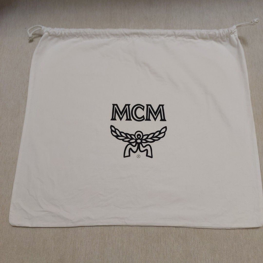 Authentic MCM dust bag 19x21 inches (Category: Luxury Bags & Wallets) located in Manila. Submitted by jfluxury.co (Listing ID 1365811509, Image 2). Description: excellent condition no flaws bought in Japan 🇯🇵 💯% Authentic. 😊 Money back guarantee. 😊 Clean and ready to use na..
