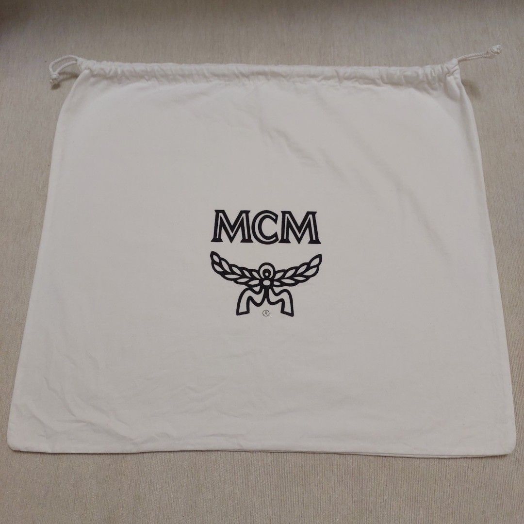 Authentic MCM dust bag 19x21 inches (Category: Luxury Bags & Wallets) located in Manila. Submitted by jfluxury.co (Listing ID 1365811509, Image 3). Description: excellent condition no flaws bought in Japan 🇯🇵 💯% Authentic. 😊 Money back guarantee. 😊 Clean and ready to use na..