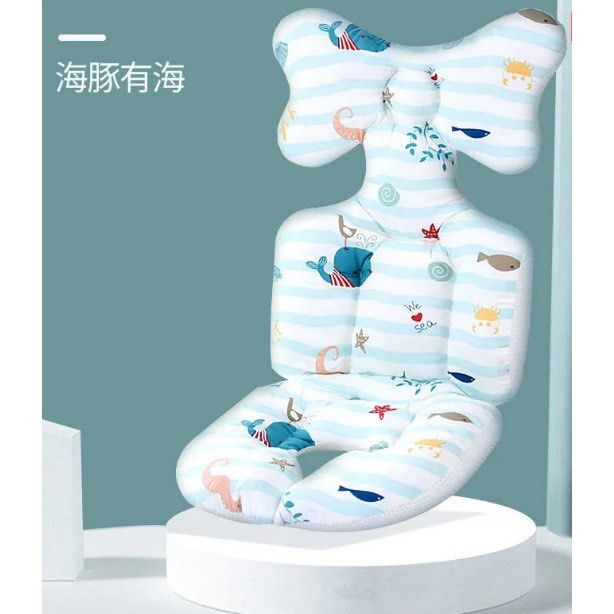 Baby Car Seat Cushion (Category: Car Seats) located in Manila. Submitted by choychoy06 (Listing ID 1365655897, Image 2). Description: SKU name:Cushion pad Features: •Made of soft cotton cloth and breathable 3D mesh cloth, which can effectively keep warm and heat dissipation. It can be used all year round. The single silk filled in the interior has certain elasticity and can provide buffer protection •The back side of the head is equipped with a s