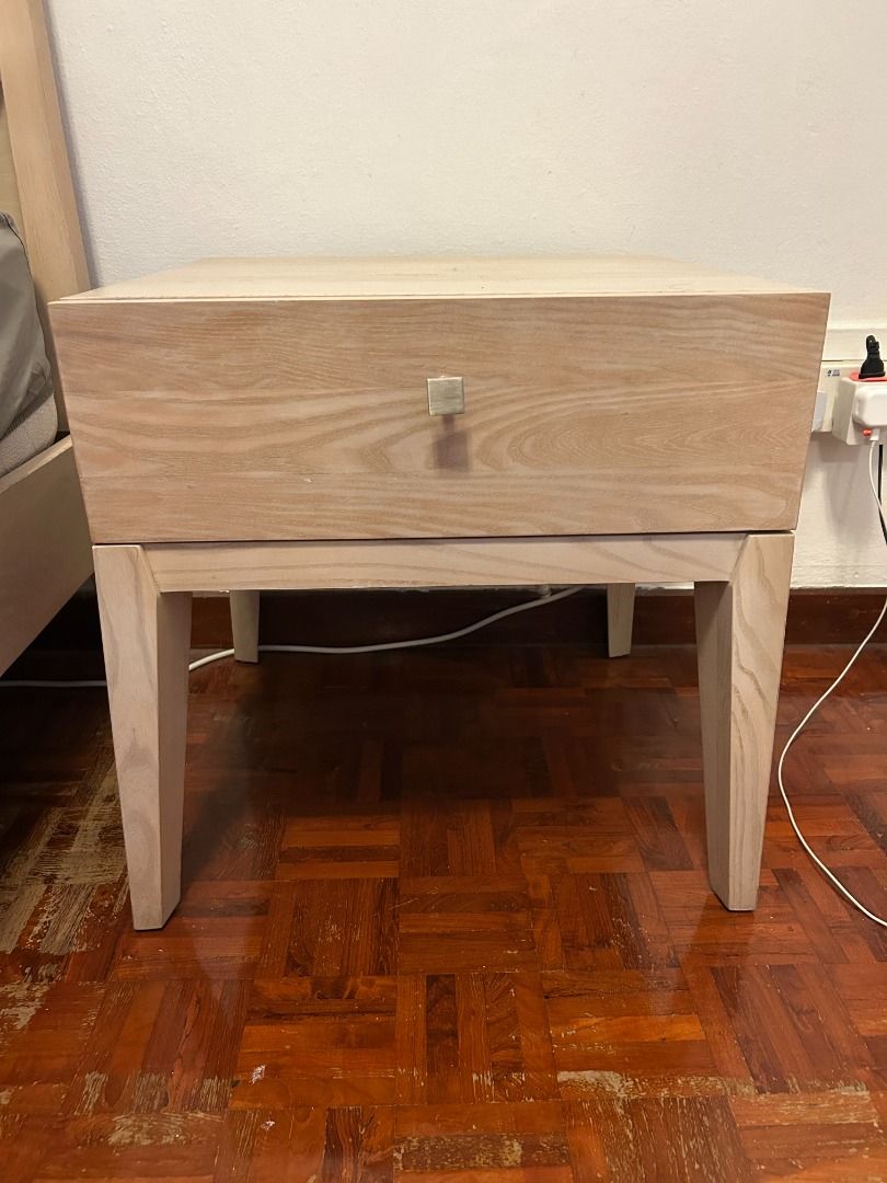 Bed side tables (x2 available, price for both)