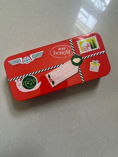 Authentic Benefit Tin Can storage