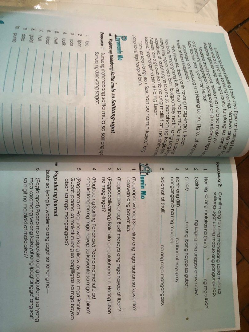 Binhi 3 (Category: Textbooks) located in San Juan City. Submitted by lifeshop888 (Listing ID 1365684601, Image 3). Description: Grade 3 Filipino Book With plastic cover Few pages with answers.