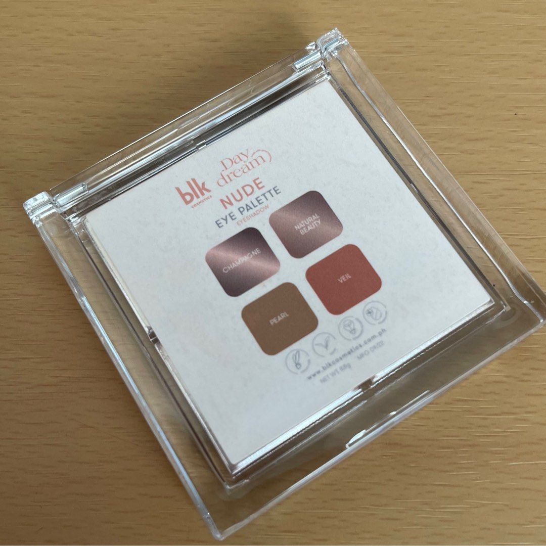 BLK daydream - nude eye palette (Category: Makeup) located in Quezon City. Submitted by pepsidom (Listing ID 1365721153, Image 3). Description: BLK Daydream nude eye palette swatched only see photos bought for 499 .