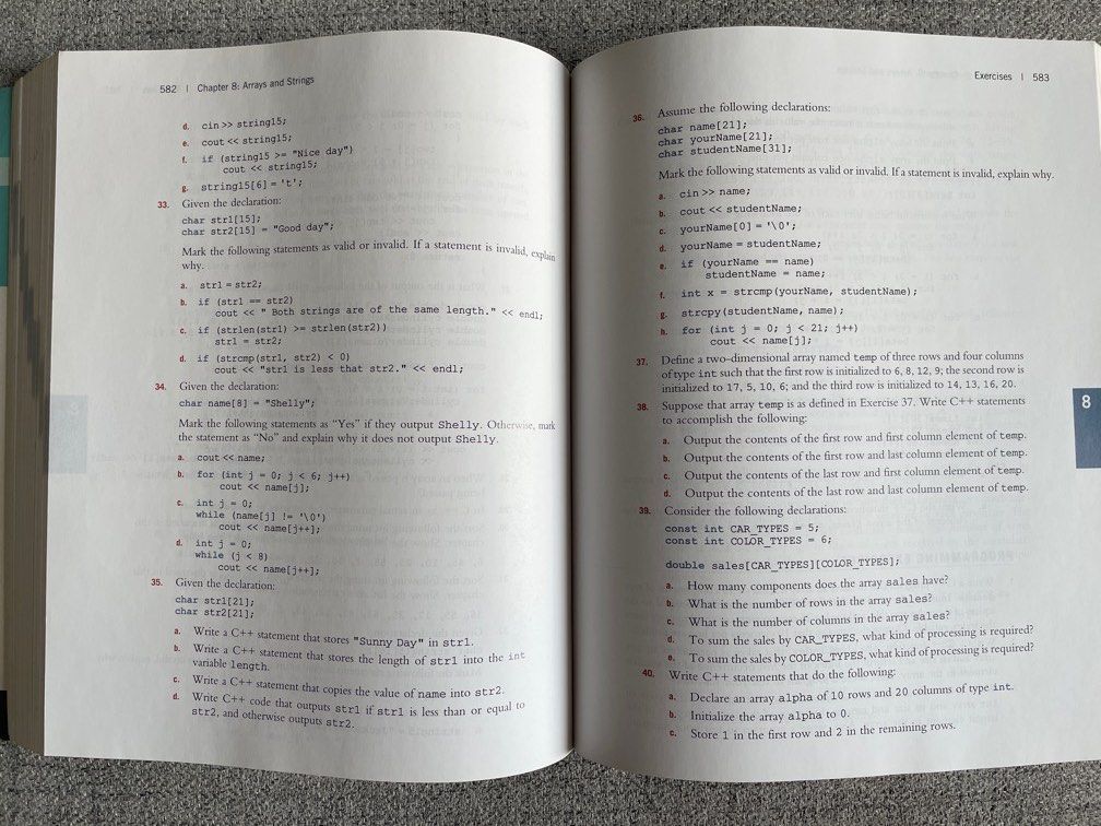C++ Programming from Problem Analysis to Program Design by D.S Malik (Category: Textbooks) located in Kajang. Submitted by hmzhrth (Listing ID 1365696497, Image 3). Description: Brand new book and is in excellent condition. No scribbles or any smudges. No spine crease. Seperti buku baru dan dalam keadaan baik. Tidak comot dan tiada sebarang contengan. Tiada kedut lipatan tulang belakang..