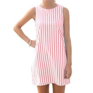Casual Short Dress with 2 front pockets