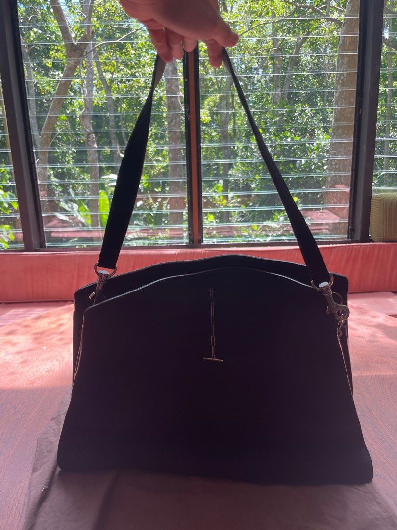 Celine Sac A Main Suede Bag in black (Category: Luxury Bags & Wallets) located in Cavite. Submitted by dosamigas (Listing ID 1365751368, Image 1). Description: 1 WEEK ONLY! 10,000php OFF Guaranteed Authentic With Entrupy certification Celine sac a main suede bag Navy blue inner leather Black suede outer with silver celine chain insert clasp with celine dustbag Width:17.3 in Height:12.2 in Depth:4.7 in Price negotiable .