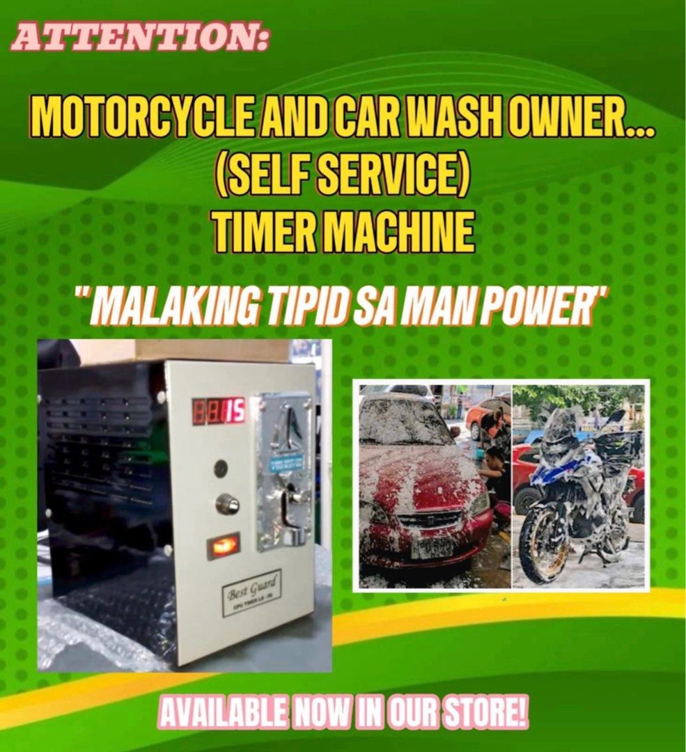 Coin operated machine (Category: Office & Business Technology) located in Manila. Submitted by kla.teo (Listing ID 1365764517, Image 1). Description: Coin operated device Timer Machine Malaking tipid sa Manpower, iwas kupit Pwede sa computer shop, telepono at madami pang iba Call us at (0966) 701 4486 84008058.