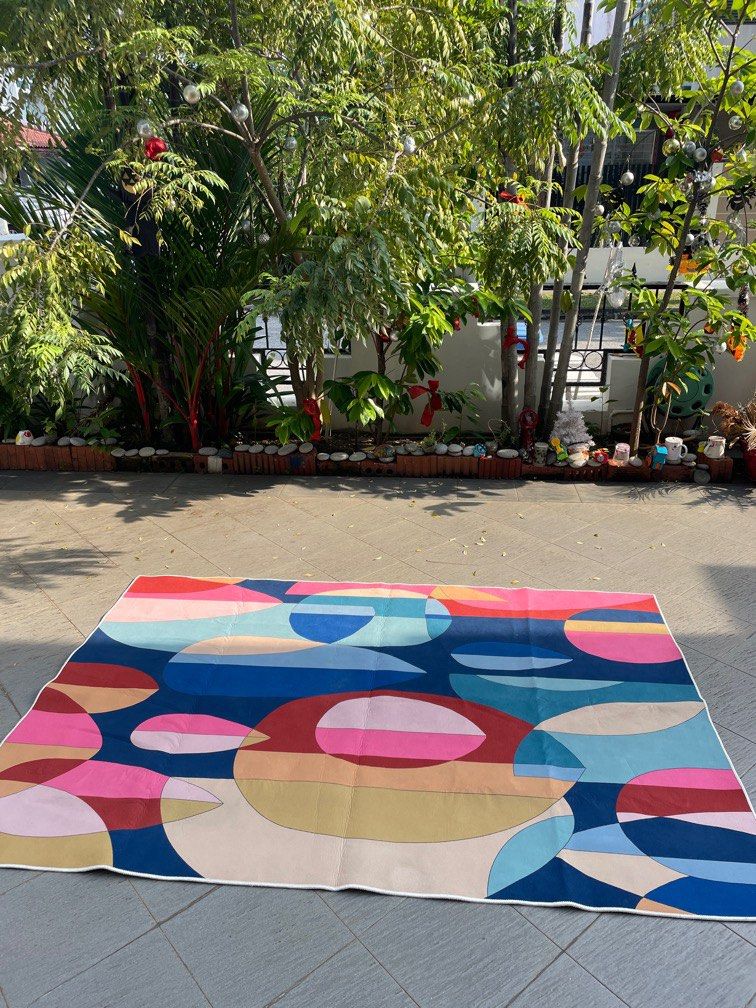 Colourful carpet