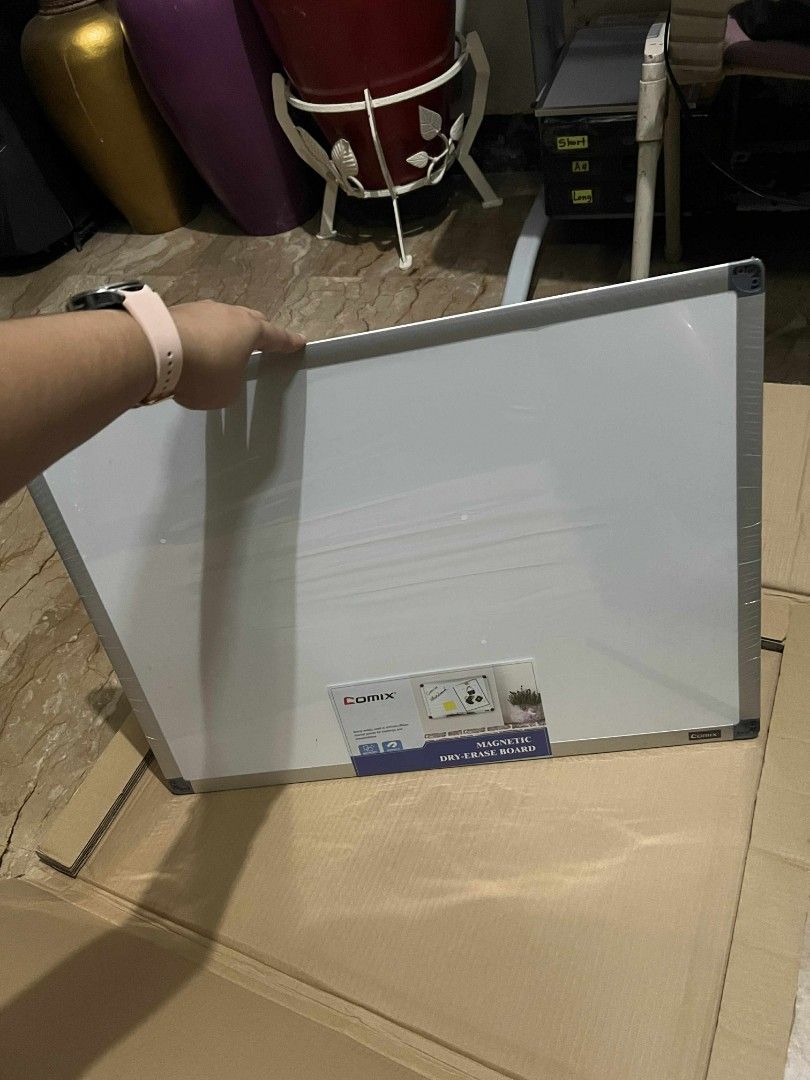 Comix Erasable Magnetic White Board (Category: Stationery & School Supplies) located in Marikina City. Submitted by tiniereads (Listing ID 1365802221, Image 3). Description: Originally 1,100.