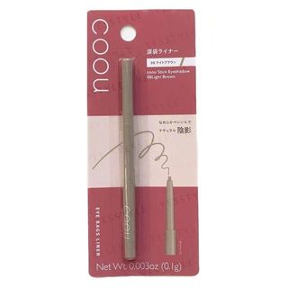 DAISO - coou 臥蠶線筆 自然棕 0764223016007555110