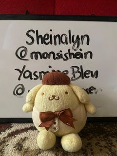 Dear My Love x Pompompurin Mascot Charm Sanrio