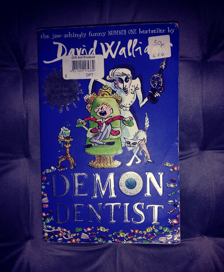 DEMON DENTIST by David Williams - Soft Cover Book (Category: Children's Books) located in Cavite. Submitted by etsystore (Listing ID 1365647566, Image 1). Description: Demon Dentist by David Williams Paperback edition (Soft cover book/novel) For Children and Adults 4 books available / 80 each -second hand book so managed your expectations -book is still in good condition With FREEBIES included for buyer :) MOP Gcash PayMaya SeaBank GoTyme Shippin