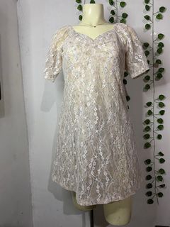 Elegant Lace Mini Dress