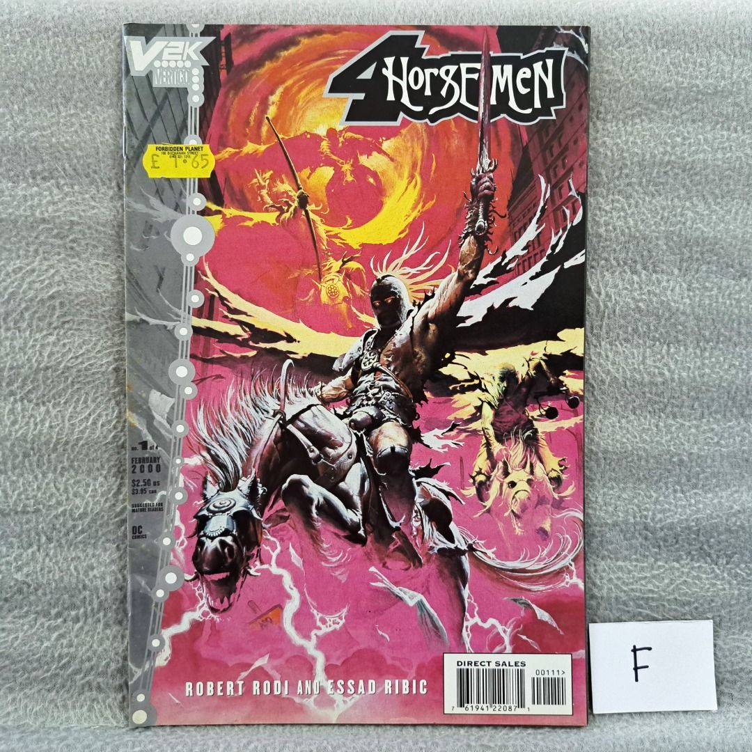 Four Horsemen 4/4 Complete Set (DC Comics) Robert Rodi, Essad Ribic ...
