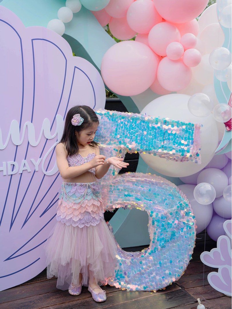 halter dress birthday Elegant Baby Cute Girl Puffy Pageant Dress Mermaid Birthday Party Pri   marryshe