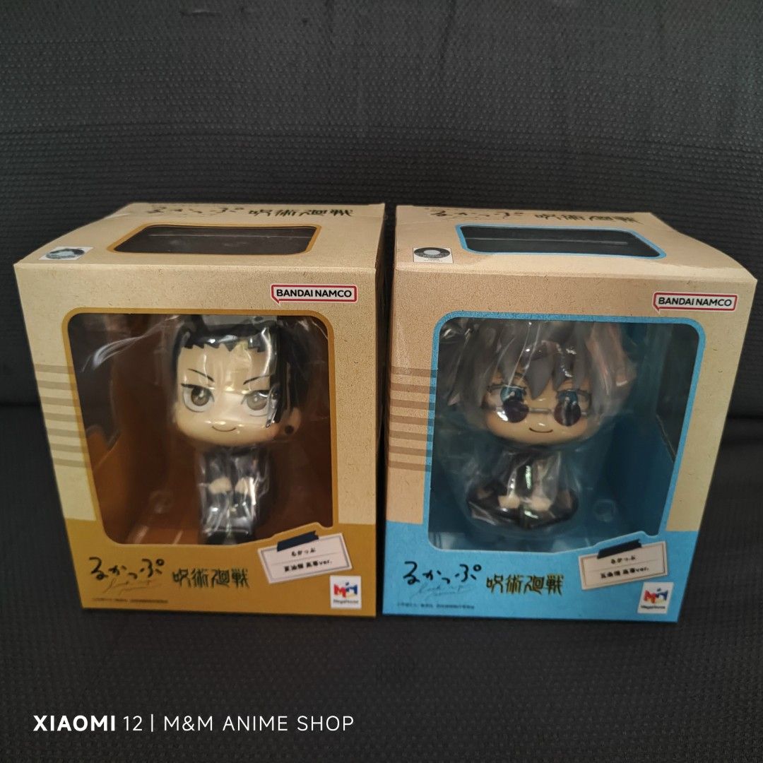 Gojo & Geto lookup kosen version (Category: Designer & Blind Box Toys) located in Pili. Submitted by cmelco (Listing ID 1365777876, Image 1). Description: Lookup Gojo & Geto kosen Version 1750 each MISB MOP: BDO, BPI, Gcash Gotyme & Maya MOD: LBC & Flash express kindly message us for inquiries 😊🙇.