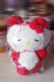 Hello kitty panda sleeping