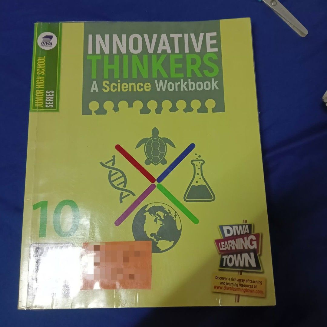 Innovative thinkers science workbook 10 (Category: Looking For) located in Cebu City. Submitted by monique1321 (Listing ID 1365752494, Image 1). Description: science workbook 10 copyright 2023.