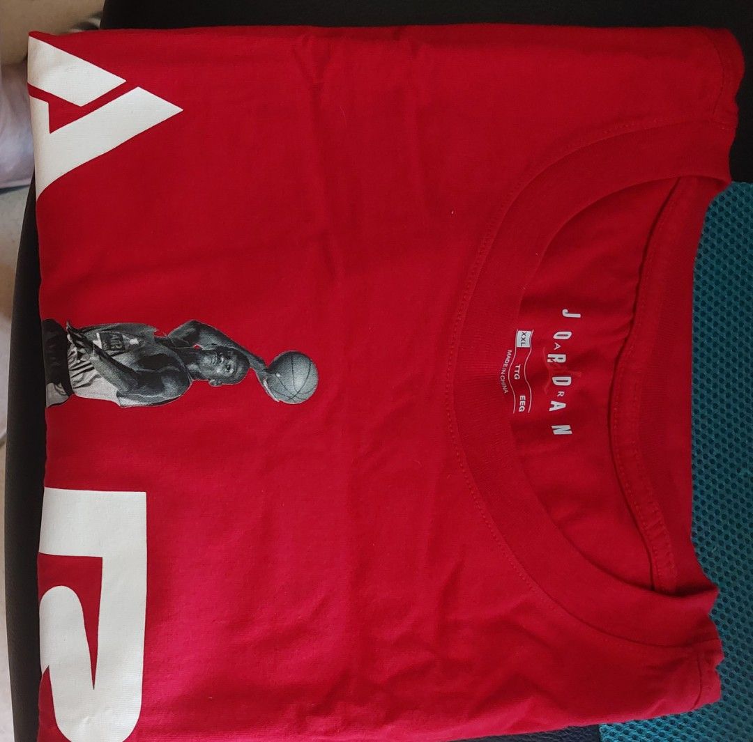 Jordan XXL T-Shirt (Category: Tshirts & Polo Shirts ) located in Marikina City. Submitted by zetalica (Listing ID 1365677442, Image 3). Description: Hi I'm selling my Original Jordan XXL T-Shirt. bought this at Nike Outlet Store. ( You can see from the Tag) Set Sale for only P2,000.00 ( Slightly Neg). Those interested kindly PM me here or Txt me at 09173124047 for faster transaction..