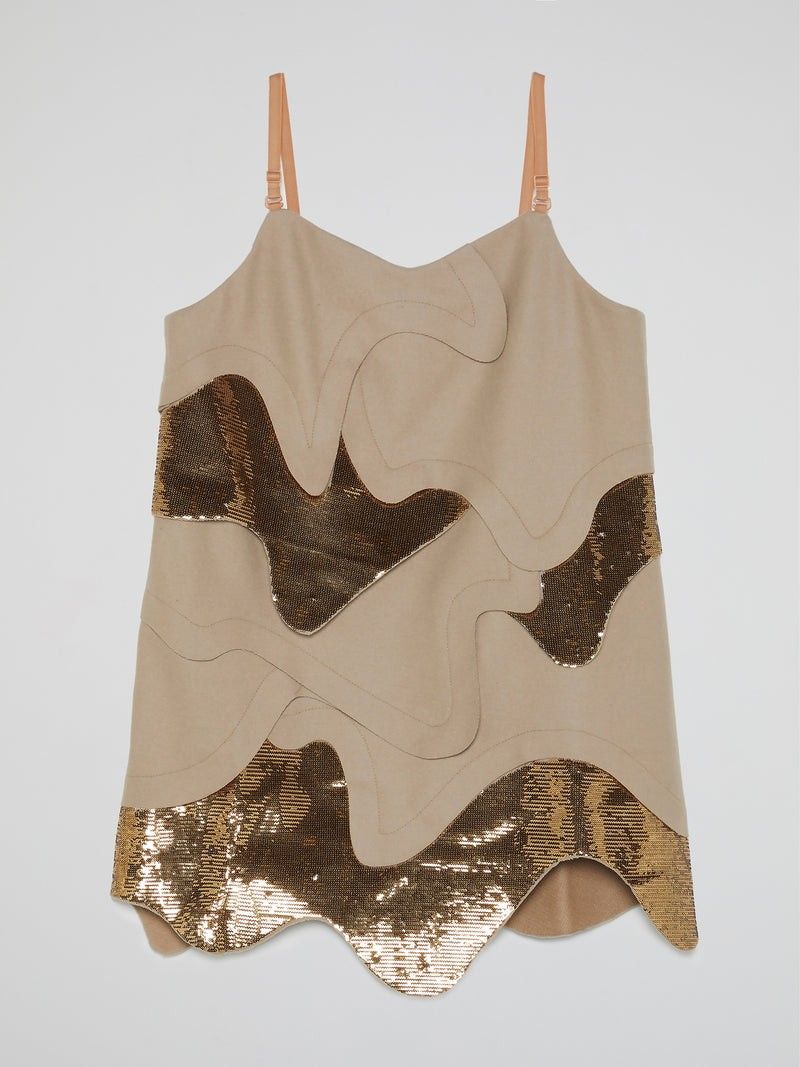 Just Cavalli Beige Sequin Embellished Cami Top (Category: Others Tops) located in Quezon City. Submitted by queentasha (Listing ID 1365669266, Image 1). Description: Beige Sequin Embellished Cami Top Just Cavalli in Size 42 Mainly Size Small.