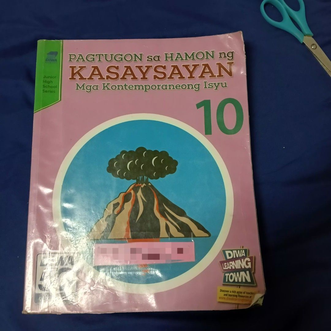 Kasaysayan 10 (Category: Storybooks) located in Cebu City. Submitted by monique1321 (Listing ID 1365753104, Image 1). Description: Kasaysayan 10 copyright 2021.